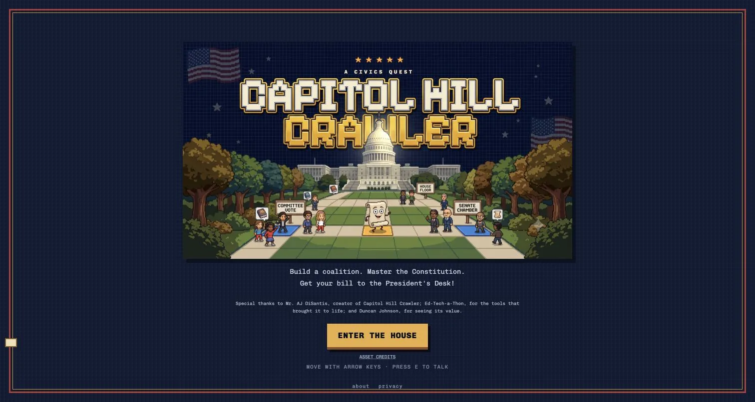 Capitol Hill Crawler screenshot