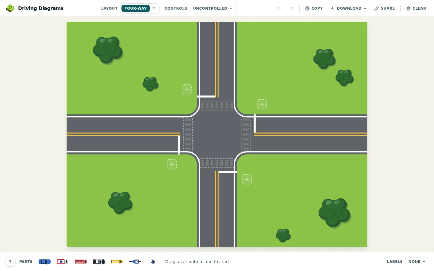 Driving Diagrams screenshot