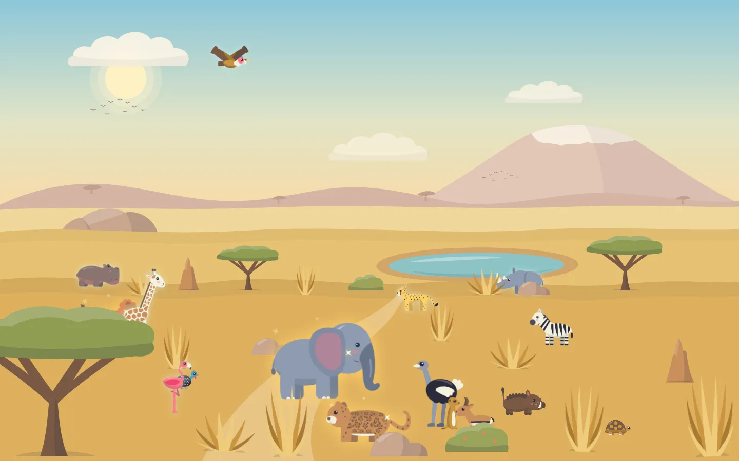 Shy Safari screenshot